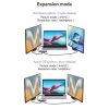 Baseus Metal Gleam Series 6 az 1-ben dokkoló, HUB USB Type C Power De-6932172608224 7 kép