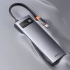 Baseus Metal Gleam Series 8 az 1-ben dokkoló, HUB USB Type C - 2 x HD-6932172608279 8 kép