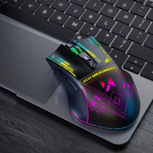Wozinsky WMGB-3200 Vezeték nélküli Optikai Gaming Egér 3200 DPI - -5907769384196 7 kép