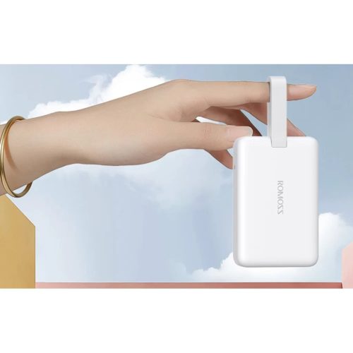 Powerbank Romoss WMS10 10000mAh 20W (fehér)-6958377517680 8 kép