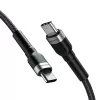 Wozinsky WNBCC1 USB-C / USB-C PD 65W kábel 1 m - fekete-5907769308734 2 kép