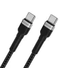 Wozinsky WNBCC1 USB-C / USB-C PD 65W kábel 1 m - fekete-5907769308734 4 kép