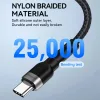 Wozinsky WNBCC1 USB-C / USB-C PD 65W kábel 1 m - fekete-5907769308734 8 kép