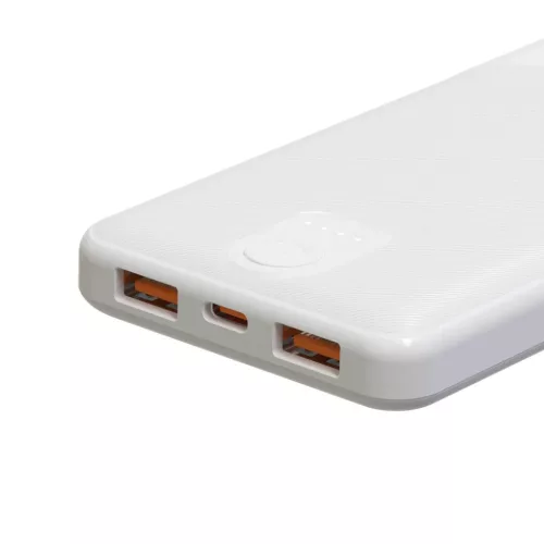 Powerbank Wozinsky Wpower WPBBK-3 10000 mAh 10W 2x USB-A 2A - fehér-5907769387739 4 kép
