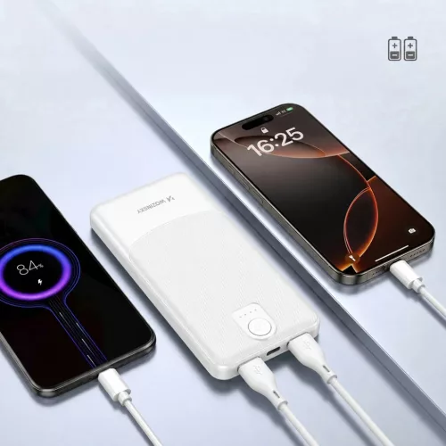 Powerbank Wozinsky Wpower WPBBK-3 10000 mAh 10W 2x USB-A 2A - fehér-5907769387739 10 kép