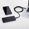 Wozinsky powerbank Li-Po 10000mAh 2 x USB fekete (WPBBK1)-5907769307379 5 kép