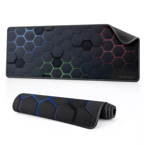 Wozinsky WPD-B800 Gaming Desk Pad 800x300mm Vízálló Mintás - Feket-5907769387258 2 kép
