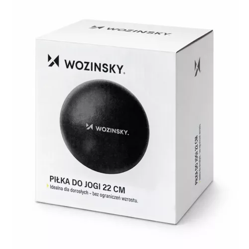 Wozinsky WPDP-C22 rehabilitációs edzőlabda 25 cm - fekete-5907769384080 2 kép