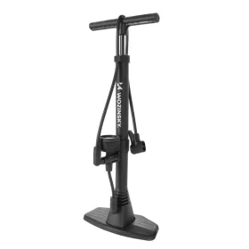 Wozinsky WPR-02 Padlóra helyezhető biciklipumpa - Fekete-5907769380792 1 kép