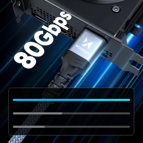 Wozinsky WPS-16AYL1S DisplayPort 2.1 Kábel VESA Tanúsítvánnyal 80 -5907769376689 9 kép