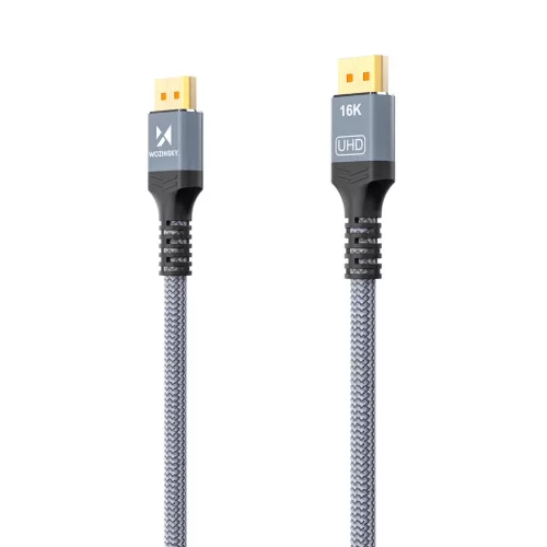 Wozinsky WPS-16AYL2S DisplayPort 2.1 kábel VESA tanúsítvánnyal 80 -5907769376672 5 kép