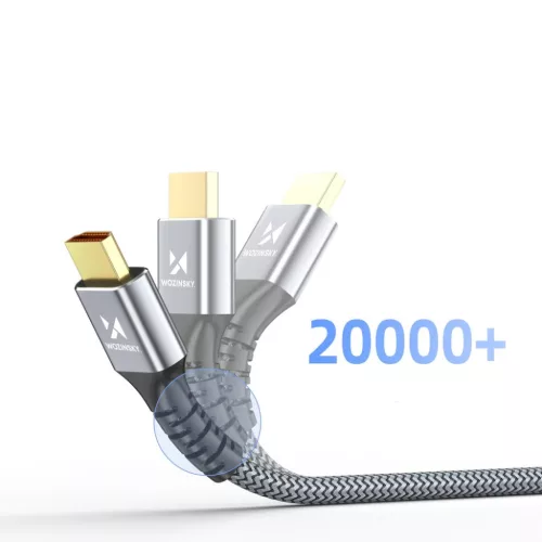 Wozinsky WPS-16AYL3S DisplayPort 2.1 Kábel VESA Tanúsítvánnyal 80 -5907769376665 6 kép