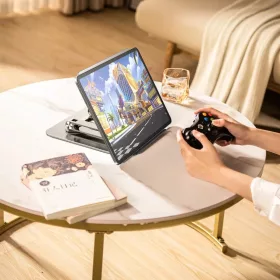 Wozinsky WRS-CPY84SS Aluminum Laptop Stand - Silver-5907769364617 2 kép