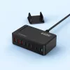 Wozinsky WSL-440 440W GaN QC3 Töltőállomás - Fekete-5907769385070 4 kép