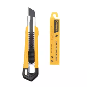 WORKSITE WT6079 szike készlet, 18mm széles letörhető penge, +10 p�-6956774625793 1 kép