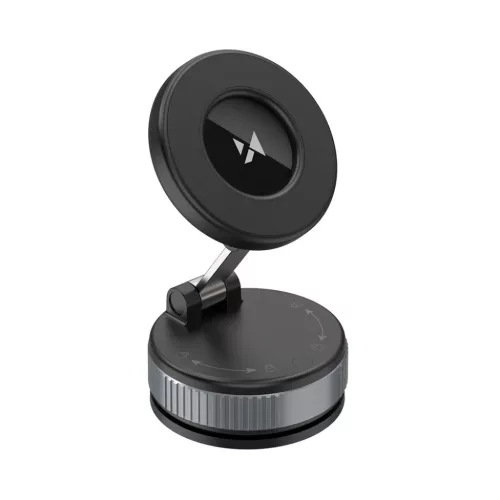 Wozinsky WUSM-01 mágneses autós telefontartó műszerfalra/szélvéd-5907769384028 2 kép