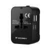 Wozinsky WUTWC utazó adapter univerzális 24W EU / US / AUS / UK / 2x-5907769308512 14 kép