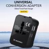Wozinsky WUTWC utazó adapter univerzális 24W EU / US / AUS / UK / 2x-5907769308512 5 kép