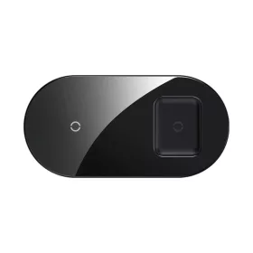 Baseus Simple 2in1 vezeték nélküli telefon és airpods Qi töltő 1-6953156212046 2 kép
