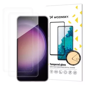    Samsung Galaxy S26 Ultra Wozinsky edzett üveg ujjlenyomat-olvasóval kompatibilis 2 db üvegfólia