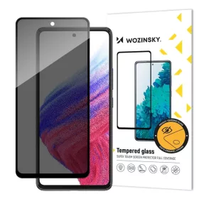   Wozinsky Privacy Glass edzett üvegfólia Samsung Galaxy A53 5G-hez Anti Spy Privacy Filterrel