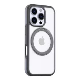 Torras Ostand R Fusion tok iPhone 16 Pro-hoz (Szürke)-6970592331667 1 kép