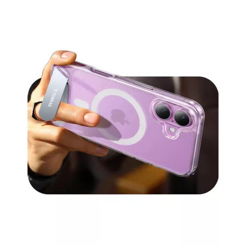 Torras Pstand sorozat tok iPhone 16 Pro Max (Átlátszó) tok-6970592332299 4 kép