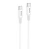 Cable USB-C to USB-C Foneng X106 60W, 1,2m (fehér)-6970462519881 1 kép