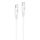 Cable USB-C to USB-C Foneng X106 60W, 1,2m (fehér)-6970462519881 1 kép