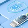 Cable USB-C to USB-C Foneng X106 60W, 1,2m (fehér)-6970462519881 4 kép