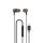 Dudao X1PROT vezetékes USB-C fülhallgatók 1.2 m - fekete-6973687247362 1 kép