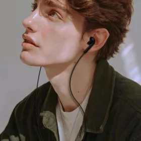 Dudao X3 Vezetékes USB-C In-Ear Fülhallgató - Fekete-6976625336258 2 kép