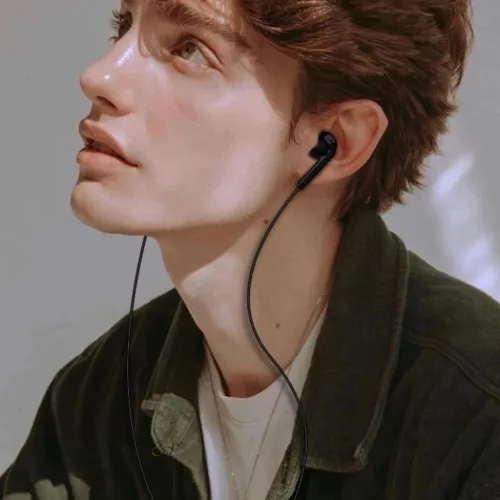 Dudao X3 Vezetékes USB-C In-Ear Fülhallgató - Fekete-6976625336258 2 kép