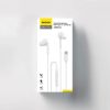 Dudao X3C+ vezetékes USB-C fülhallgatók 1,2m - fehér-6976625331451 2 kép