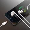 Dudao X3C+ vezetékes USB-C fülhallgatók 1,2m - fehér-6976625331451 3 kép