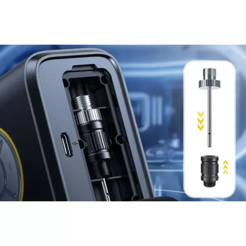 Fanttik X9 Pro hordozható kompresszor, autós pumpa-0652726293572 5 kép
