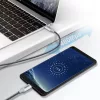 Choetech USB Type C - USB Type C kábel 5A 100W PD 480Mbps 1.8m szürk-6971824973099 5 kép