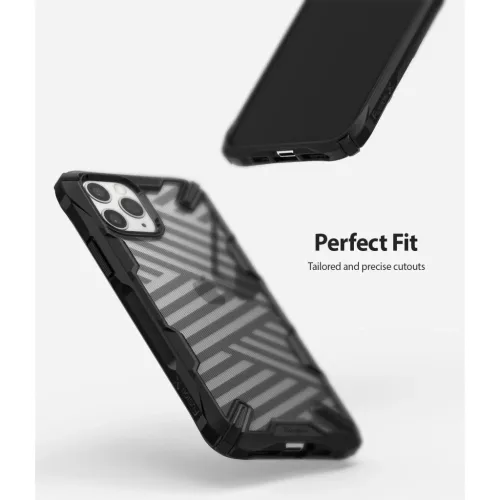 Ringke Fusion X iPhone 11 Pro tok Stripe Black-8809688893247 4 kép