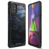 Samsung M51 tok Ringke Fusion X terepmintás fekete (XDSG0043)-8809758106956 1 kép