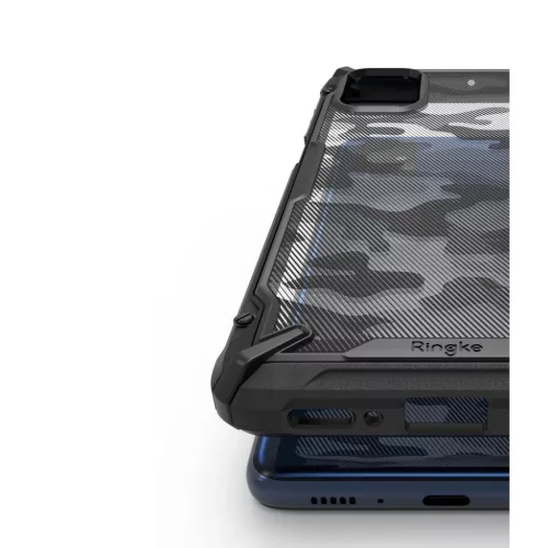 Samsung M51 tok Ringke Fusion X terepmintás fekete (XDSG0043)-8809758106956 4 kép