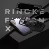 Samsung S21+ Plus Ringke Fusion X tok terepmintás fekete (XDSG0045)-8809758109780 2 kép