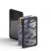 Samsung S21+ Plus Ringke Fusion X tok terepmintás fekete (XDSG0045)-8809758109780 4 kép