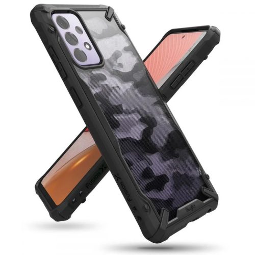 Ringke Fusion X tok Samsung A72 4G/5G terepmintás fekete (XDSG0048)-8809785453849 1 kép