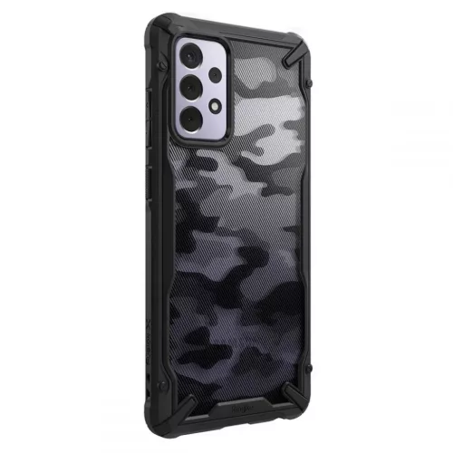 Ringke Fusion X tok Samsung A72 4G/5G terepmintás fekete (XDSG0048)-8809785453849 2 kép