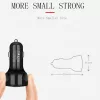 Univerzális autós töltő 3xUSB 20W/35W fekete- 2 kép