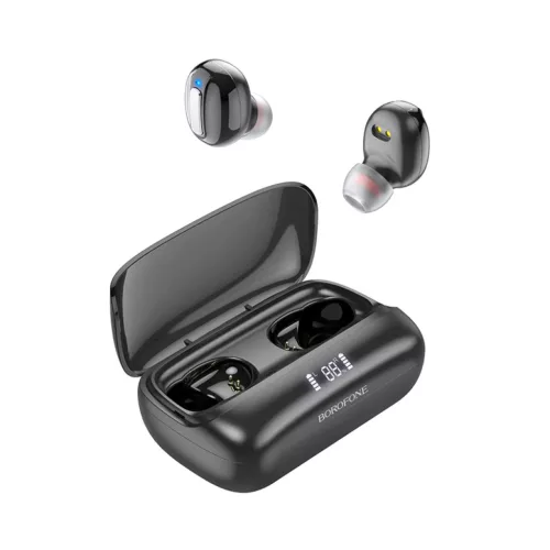 Borofone TWS Bluetooth Fülhallgató BE55 Tökéletes Fekete-6931474753687 2 kép