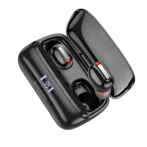 Borofone TWS Bluetooth Fülhallgató BE55 Tökéletes Fekete-6931474753687 3 kép