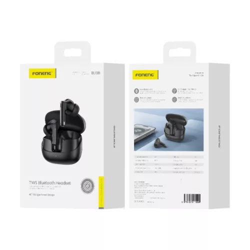 Foneng Bluetooth Fülhallgató TWS BL138 fekete-6970462511090 7 kép
