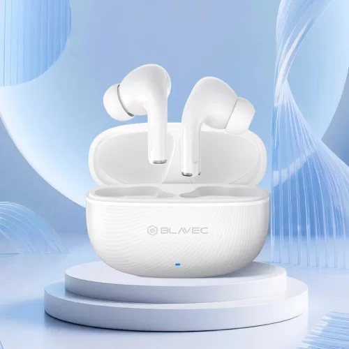Blavec Bluetooth TWS Earphones BW-02 Carbon (BW02-W) fehér,-5900217440512 4 kép