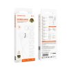 Borofone BM94 Sonar vezetékes fülhallgató mikrofonnal Type C fehér-6941991115851 4 kép
